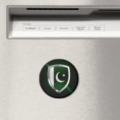 pakistanisches Emblem Magnet (In Situ (Geschirrspüler))
