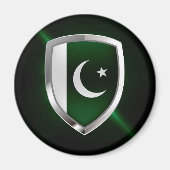 pakistanisches Emblem Magnet (Vorne)