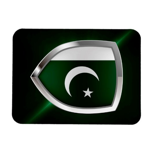 pakistanisches Emblem Magnet (Horizontal)