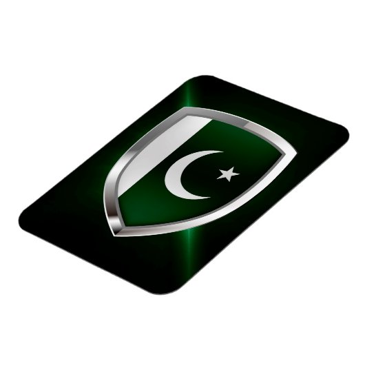 pakistanisches Emblem Magnet (Linke Seite)