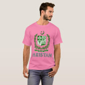 pakistanisches Emblem T-Shirt (Vorne ganz)
