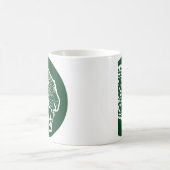 Pakistans Leopard-Nationalflagge Kaffeetasse (Mittel)