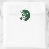 Pakistans nationale Flagge Markhor Pakistani Runder Aufkleber (Tasche)