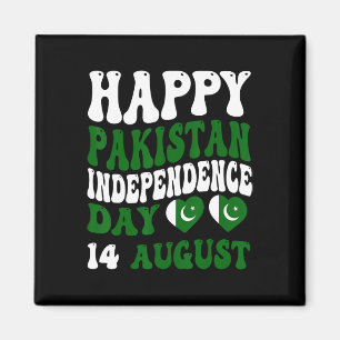 Pakistans Unabhängigkeitstag Pakistanische Flagge  Magnet
