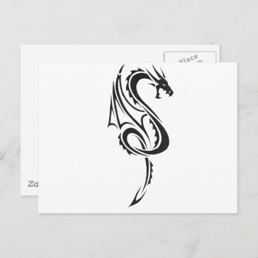 Pakt des Drachen B1 Postkarte (Vorne/Hinten)