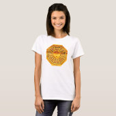 PaKua-Symbol - Gold T-Shirt (Vorne ganz)