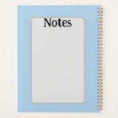 Pal Dog and Cats Plus Personalize Name  Planer (Rückseite)