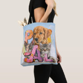 Pal Dog and Cats Plus Personalize Name Tasche (Von Nahem)