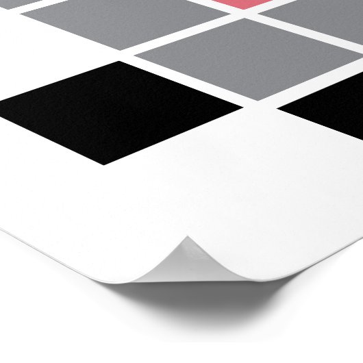 PAL-Prüfkarte Poster (Ecke)