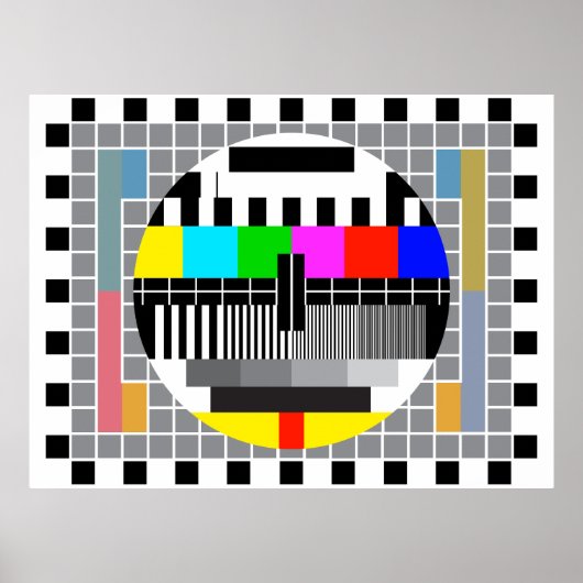 PAL-Prüfkarte Poster (Vorne)