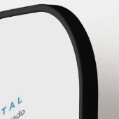 Pala de Pickleball Delantal — Juego con sabor Schläger (Linke Seite)