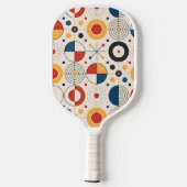 Pala de pickleball diseño geométrico schläger (Rückseite)
