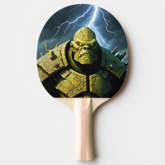 Pala De Ping Pong Gigante Monstruo Guerrero Tischtennis Schläger