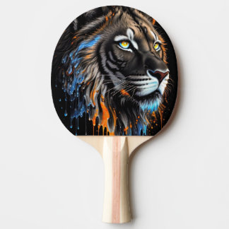 Pala de PIng Pong Rostro de León artístico Tischtennis Schläger