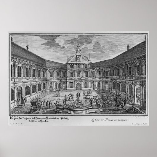 Palace at Munich, Germany Poster (Vorne)