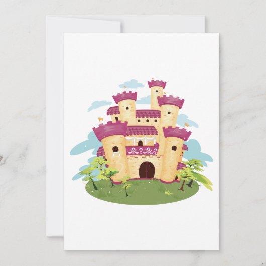 Palace Castle Einladung (Vorderseite)