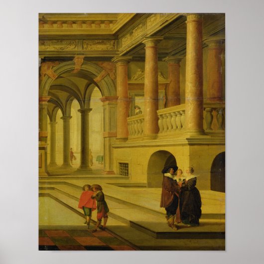 Palace Courtyard Poster (Vorne)