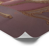 Palace Dreamscape Psychedelic Rococo Revival Mural Poster (Ecke)