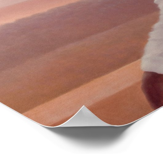 Palace Guard Jaipur Poster (Ecke)