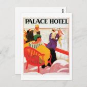 Palace Hotel Postkarte (Vorne/Hinten)