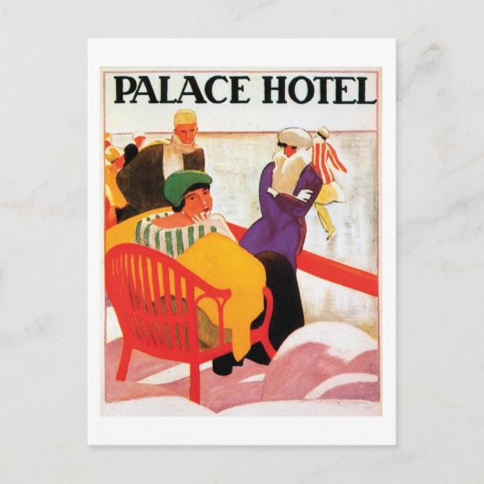 Palace Hotel Postkarte (Vorderseite)