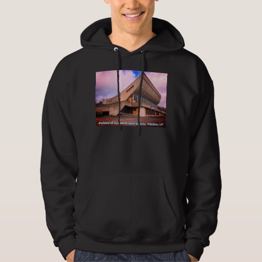 Palace of Concerts & Sports - Soviet Vilnius, LT Hoodie (Vorderseite)