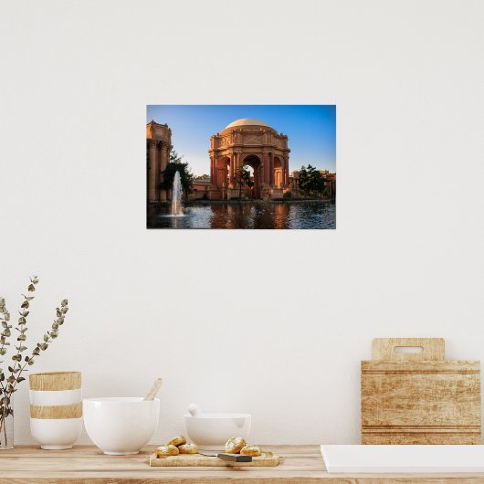 Palace of FIne Arts Poster (Küche)