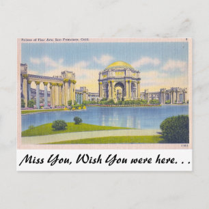 Palace of Fine Arts, San Francisco, Kalifornien Postkarte