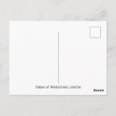 Palace of Westminster  Postkarte (Rückseite)