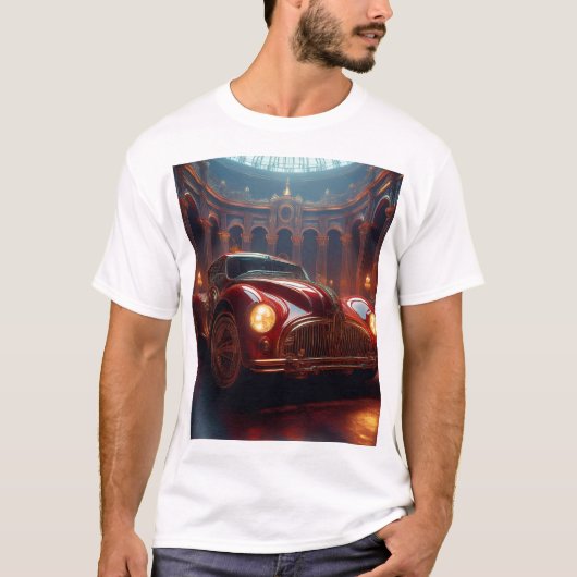 Palace Parked – Crimson Cruiser in the Grand Hall T-Shirt (Vorderseite)