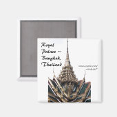 Palace Roof Magnet (Vorderseite/Rückseite)