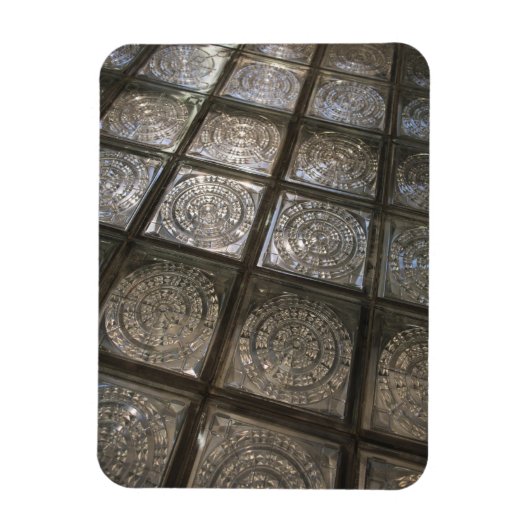 Palacio de Communicaciones, glass flooring Magnet (Vertikal)