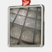 Palacio de Communicaciones, glass flooring Silbernes Ornament (Links)