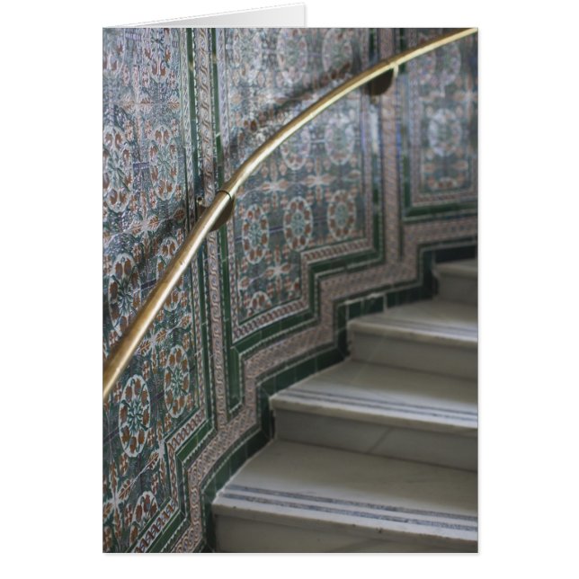 Palacio de Communicaciones, Moorish tiles (Vorne)