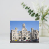 Palacio de Comunicaciones in Madrid Postkarte (Stehend Vorderseite)