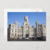 Palacio de Comunicaciones in Madrid Postkarte (Vorne/Hinten)