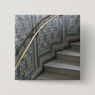Palacio de Comunicaciones, maurische Fliesen Button