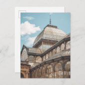 Palacio de Cristal del Retiro, Madrid Postkarte (Vorne/Hinten)