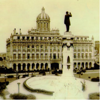 Palacio De Havana Scuplture Freistehende Fotoskulptur