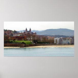 Palacio de Miramar en Donostia - San Sebastián Poster