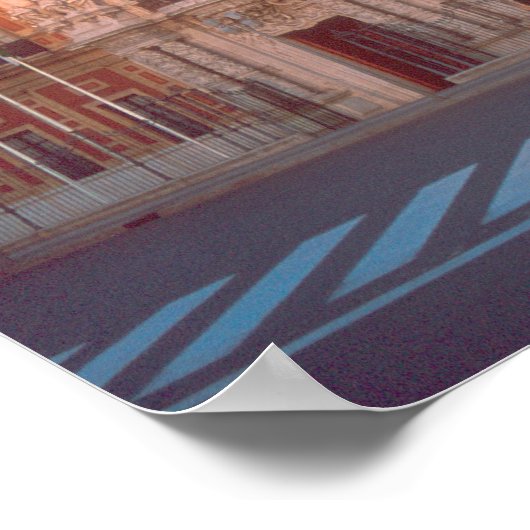 Palacio de Telmo in Sevilla, Spanien Poster (Ecke)