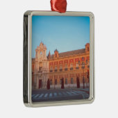 Palacio de Telmo in Sevilla, Spanien, Sitz Silbernes Ornament (Rechts)