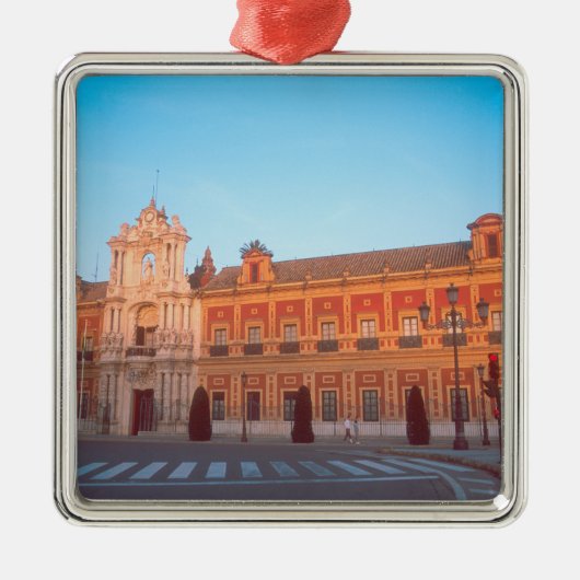 Palacio de Telmo in Sevilla, Spanien, Sitz Silbernes Ornament (Vorne)