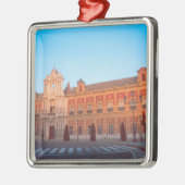 Palacio de Telmo in Sevilla, Spanien, Sitz Silbernes Ornament (Links)