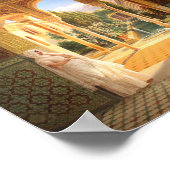 Palacio del Generalife und Patio de la Acequia Poster (Ecke)