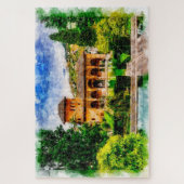 Palacio del Partal, Alhambra, Granada, Spanien. Puzzle (Vertikal)