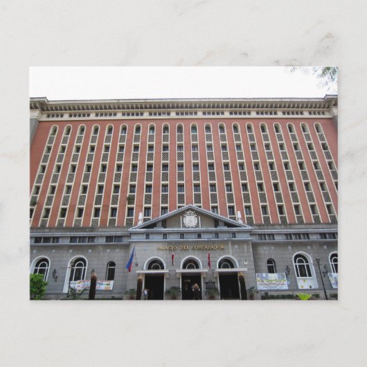 Palacio manila postkarte (Vorderseite)