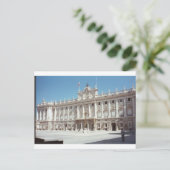 Palacio Real, Madrid Postkarte (Stehend Vorderseite)