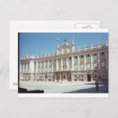 Palacio Real, Madrid Postkarte (Vorne/Hinten)