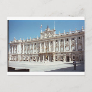 Palacio Real, Madrid Postkarte